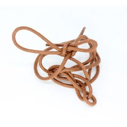 Snrebnd rund tynd vokset 90 cm -Saphir