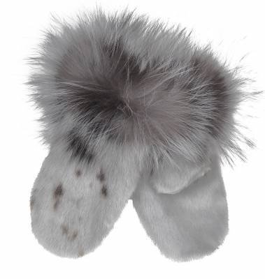 Luffe i natur Harpsl med slvrvskant