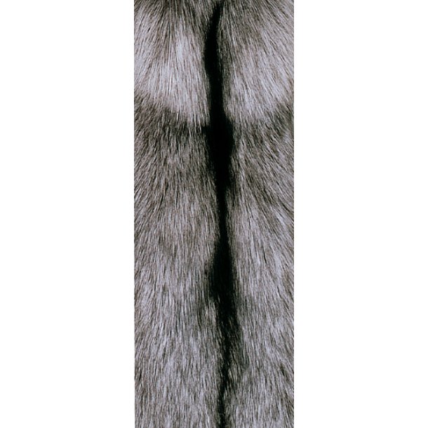 Rveskind - Forskellige typer S&oslash;lvr&aelig;v/Silver Fox. Ca. 97cm - st&oslash;rrelse 0 Naturlig