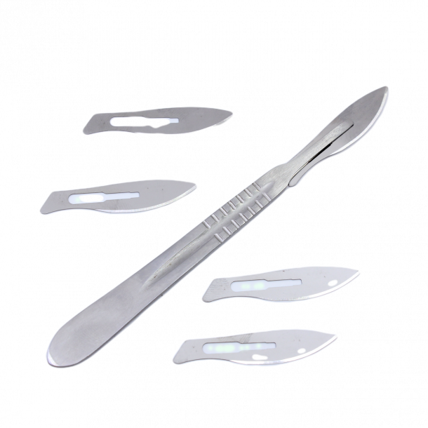Scalpel incl. 5 lames - Bon prix!