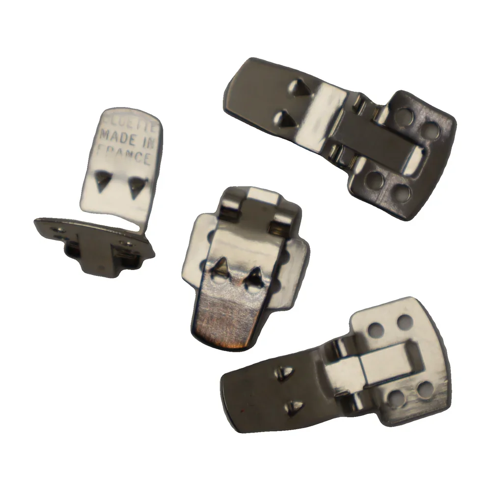 Shoe clips silver 4 pcs