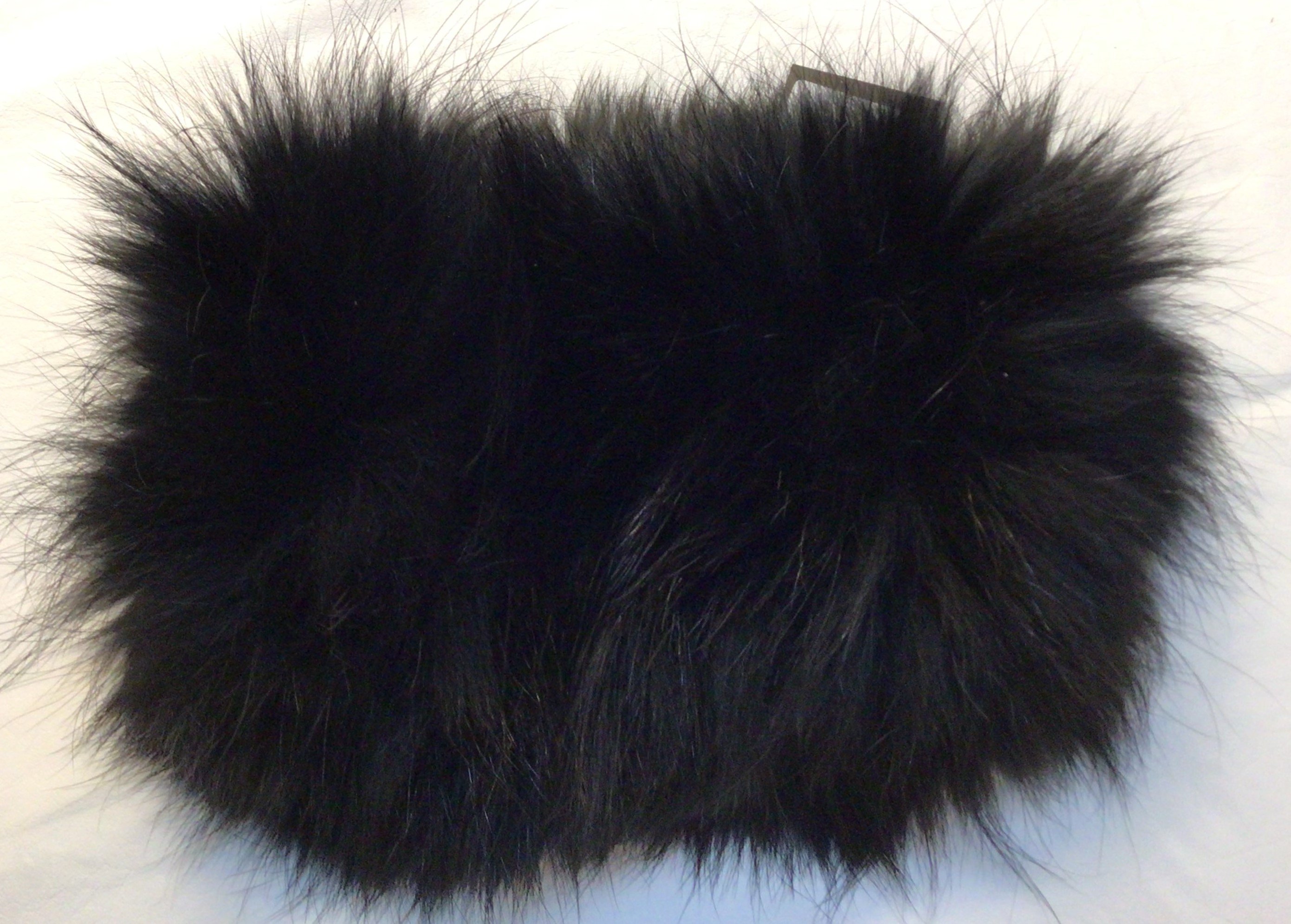 Headband fox fur