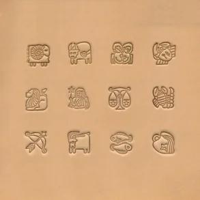 Stjernetegn punsler 16mm