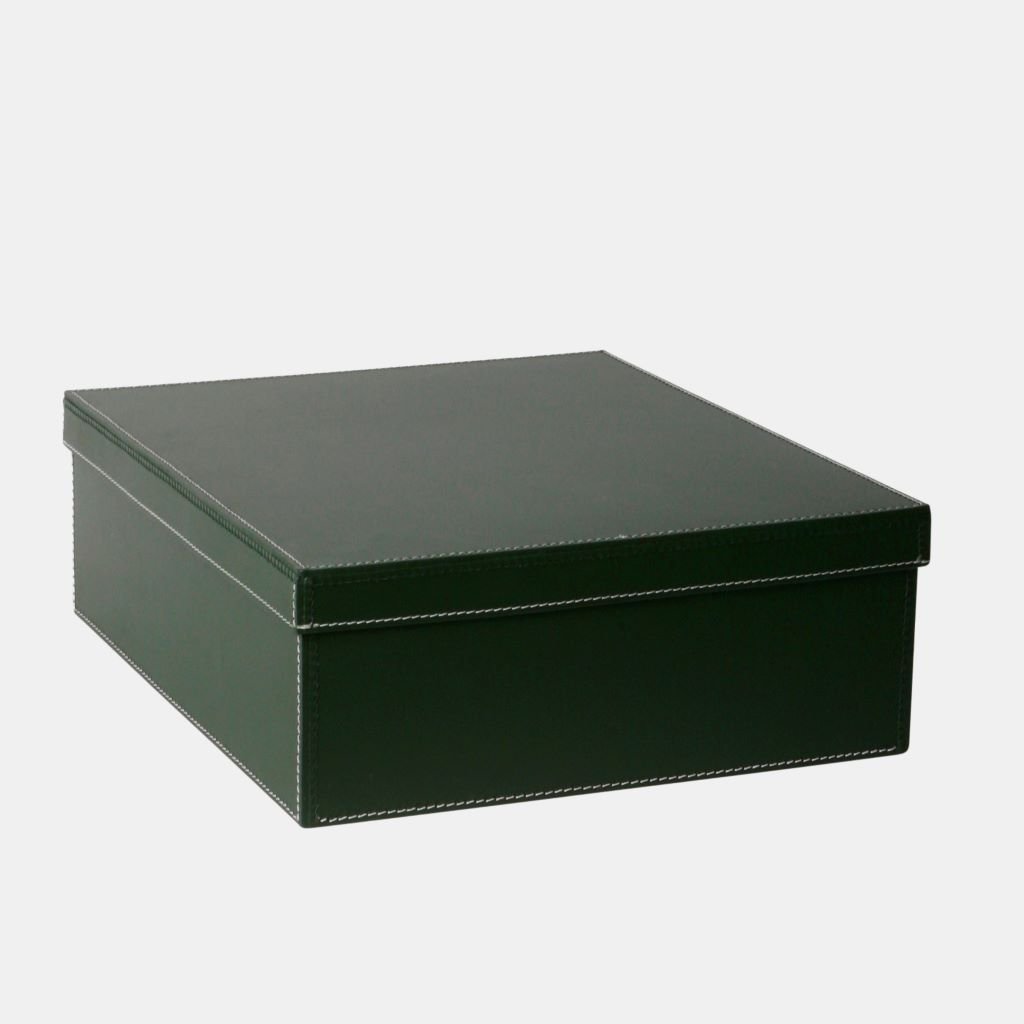 Storage box leather