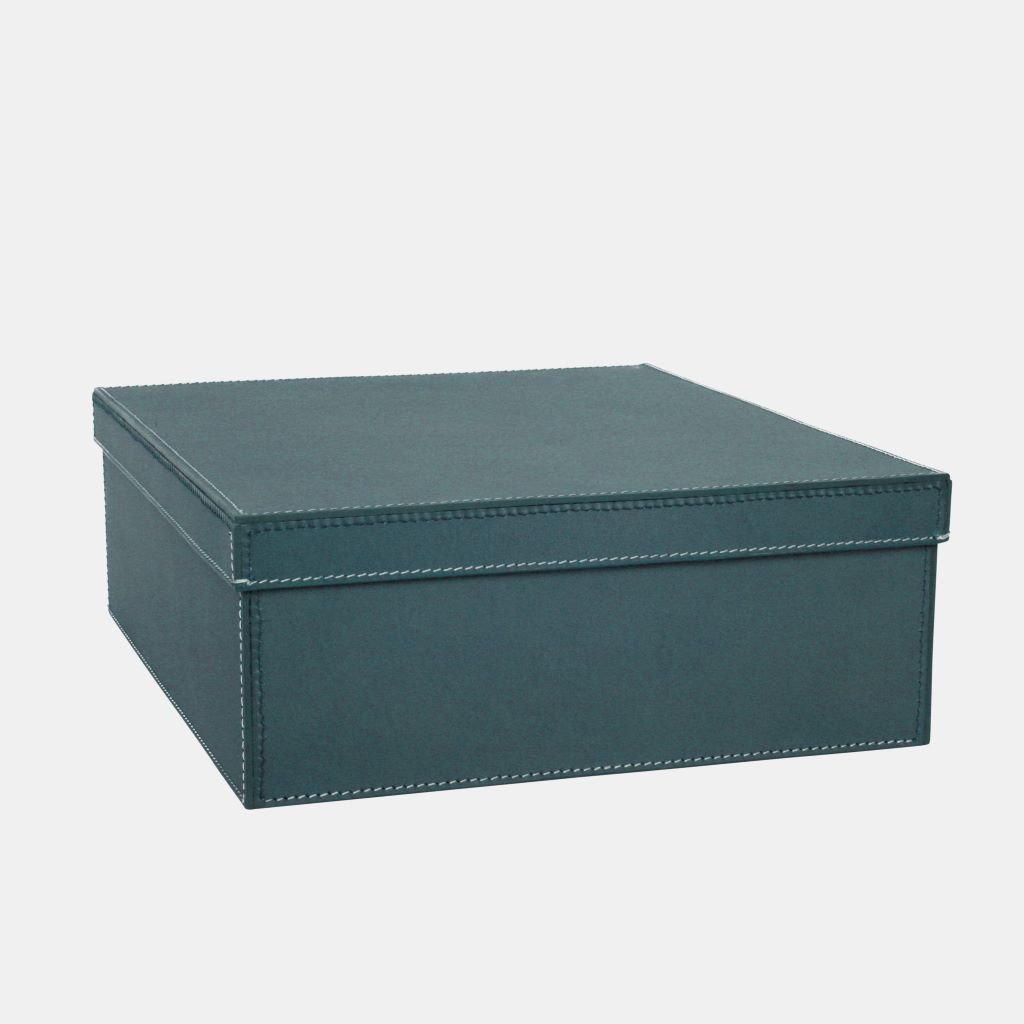 Storage box leather