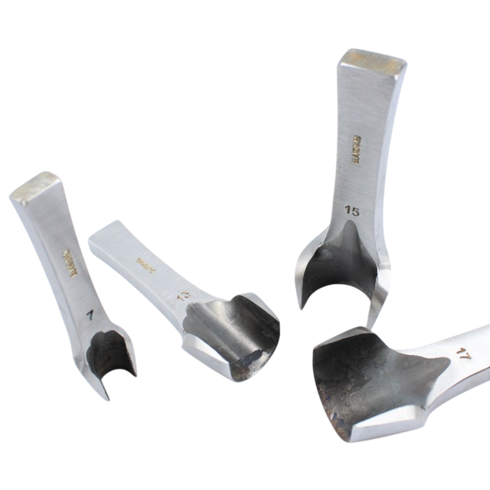 Strap end punch round point  - Riem eindpons rond punt  - Blanchard