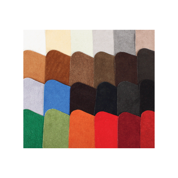 Varkensleer sude zacht 0,6 mm ongeveer 13 Sqft Terracotta Ca. 13 SQF
