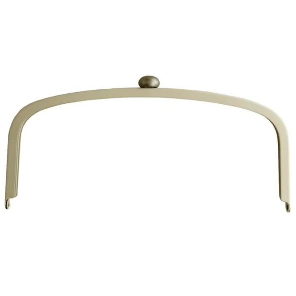 Bag frame T 25 cm beige