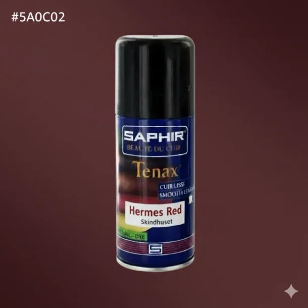 Tenax lderfarve 150ml spray - Saphir Hermes R&oslash;d