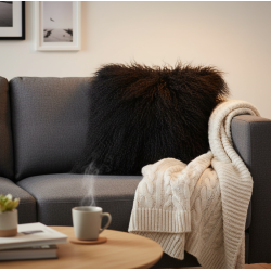 Pude af tibetlam 45 x 45cm