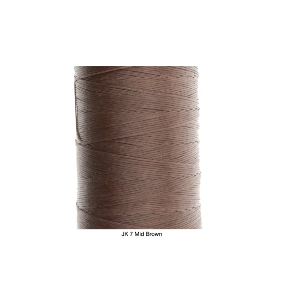 Ritza 25  Tigergarn Flettet vokset polyester -  Ritza 25  1,0 mm / 500m 07 Medium Brun
