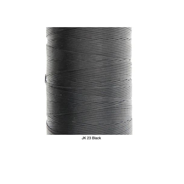 Ritza 25  Tigergarn Flettet vokset polyester -  Ritza 25  1,2 mm / 500m 23 Svart