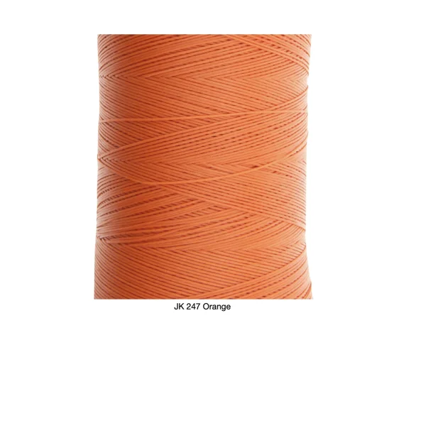 Ritza 25  Tigergarn Flettet vokset polyester -  Ritza 25  0,8 mm / 500m 247 Orange