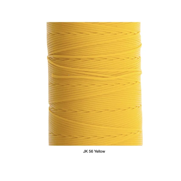 Ritza 25  Tigergarn Flettet vokset polyester -  Ritza 25  1,0 mm / 500m 56 Gul