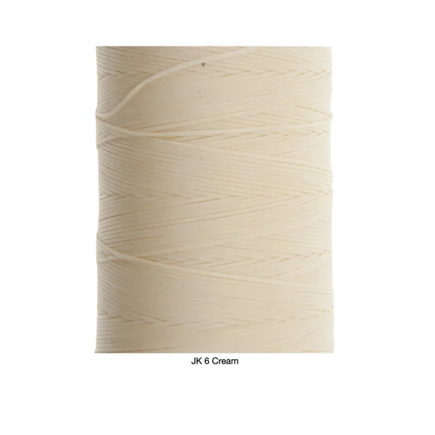 Ritza 25  Tigergarn Flettet vokset polyester -  Ritza 25  1,0 mm / 500m 06 Offwhite (cream)