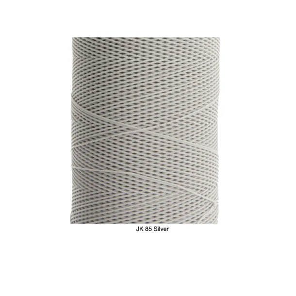 Ritza 25  Tigergarn Flettet vokset polyester -  Ritza 25  1,0 mm / 500m 85 Light gray  (silver)