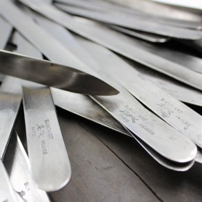 Schuhmachermesser 17 x 330 mm gebogen - linkshndig - Blanchard