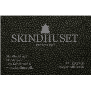 Visitkort Skindhuset