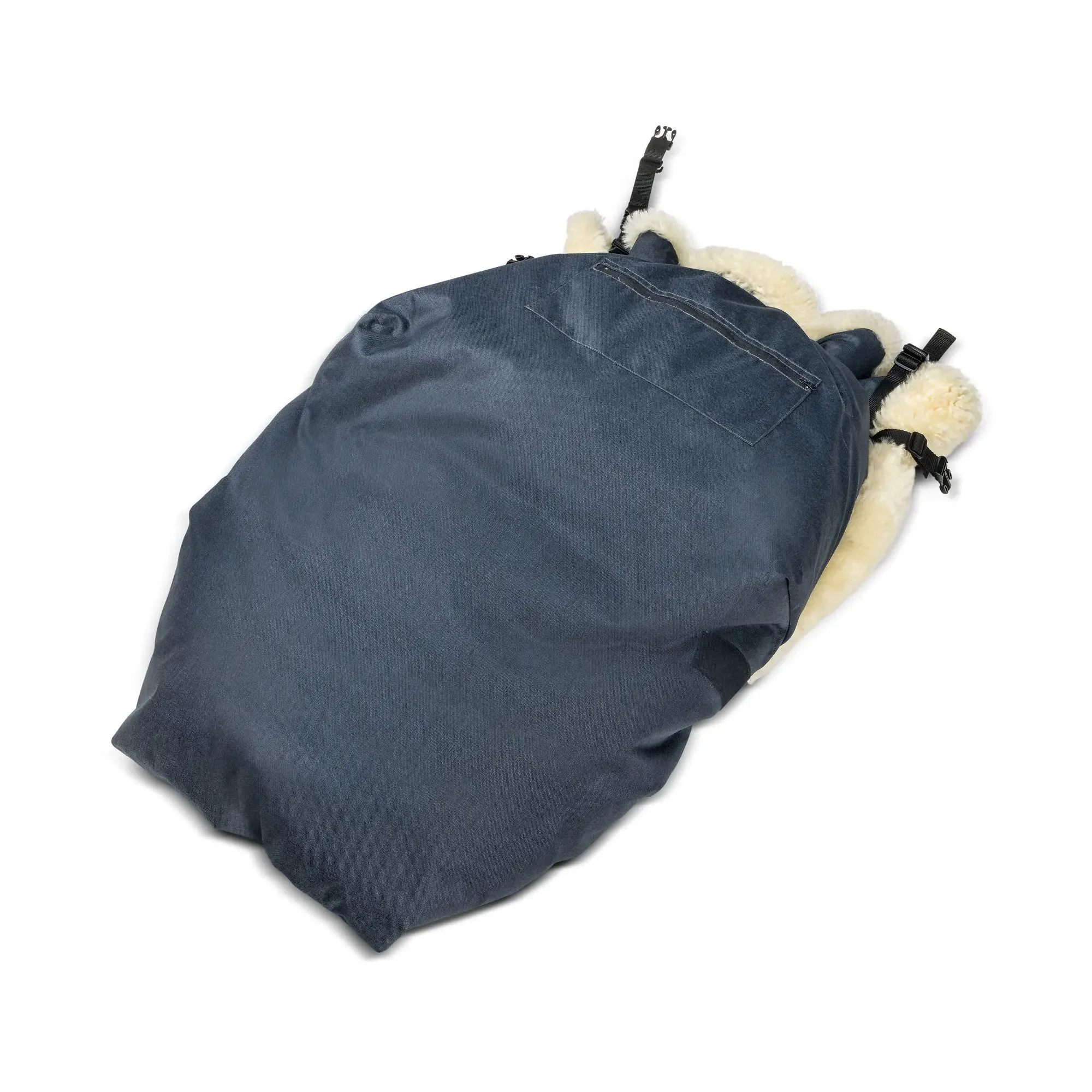 Rollstuhldecke Lammfell lang Sana