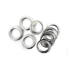 Washer for eyelets nickle.