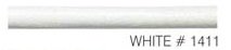 Round leather cord stitched nappa cord - 25m