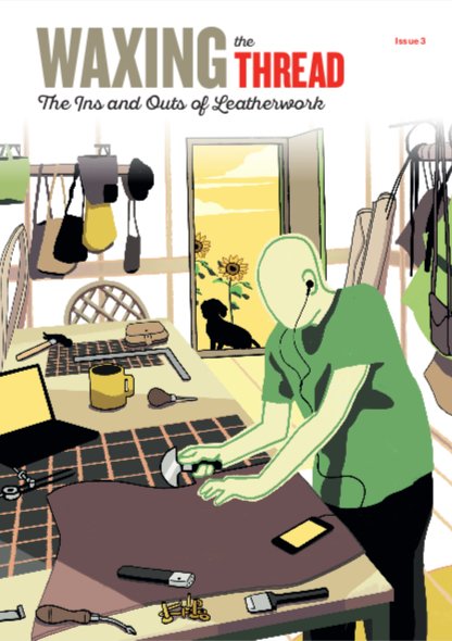 Waxing the thread