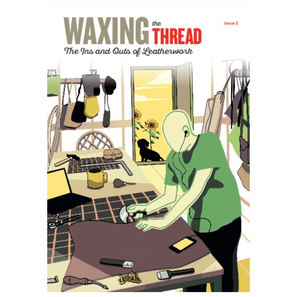 Waxing the thread