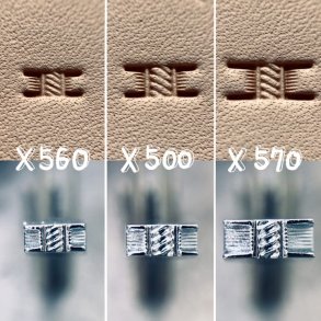 Japanisch Punziereisen X