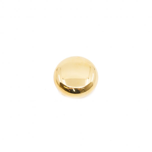 Buckle round boble 16mm gold
