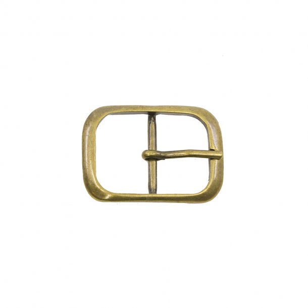 Buckle 28mm old brass No 45
