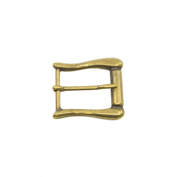 Buckle 25mm old brass No 46
