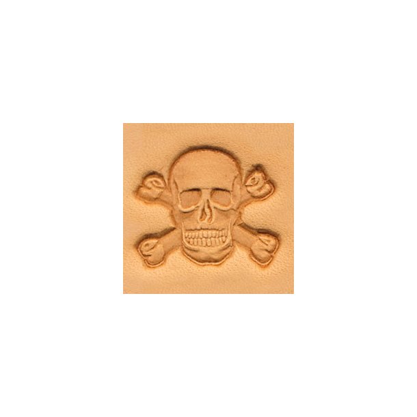 3D Punsel / Stempel Skull 88359