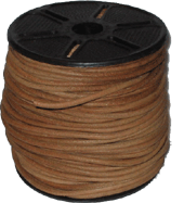 Lacet en cuir rond