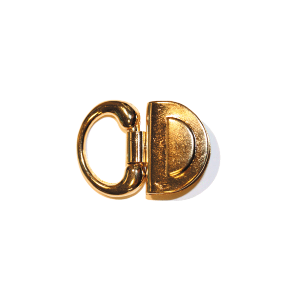 Hank holders gold 20mm 2pcs