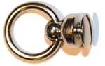 Strap Holder for bags - with eye 10mm
