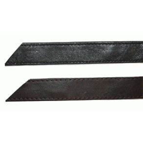 Leather strap with seams 2cm x 1,1mm